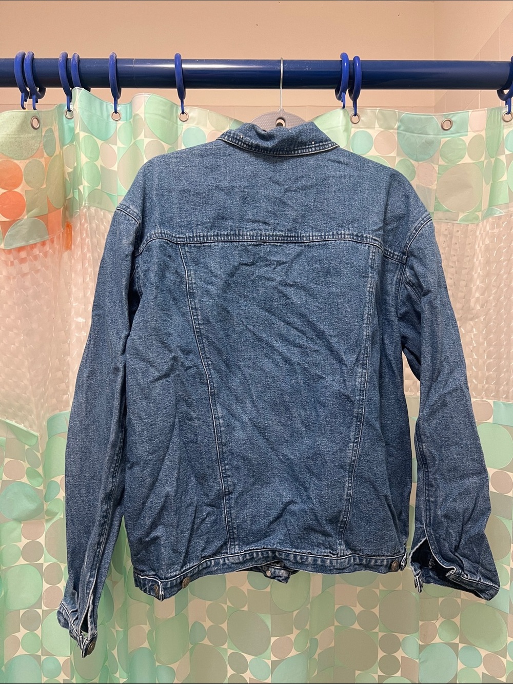 Denim Trucker Jacket - Blue - Picture 2 of 3
